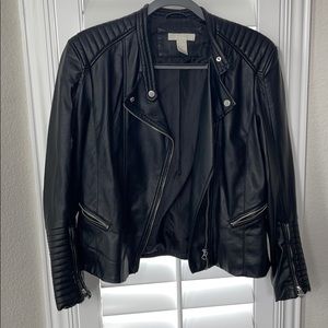 H&M leather jacket